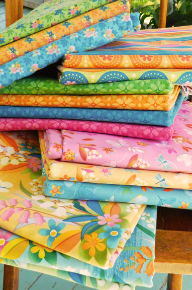 Blossom Bliss fabric samples